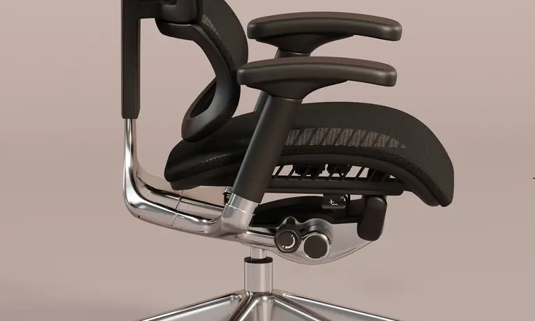 Ergo1 Detailansicht der Synchronmechanik