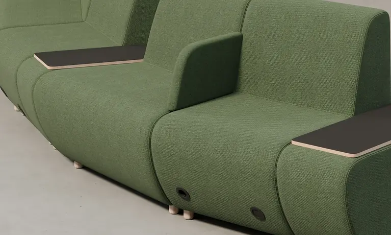 Evida modulares Sitzsystem von Nowy Styl &ndash; Wilhelm-Schuster M&uuml;nchen