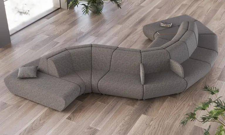 Evida modulares Sitzsystem von Nowy Styl &ndash; weitere Ansicht