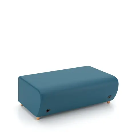 Evida Pouffe 2-U Zweisitzer