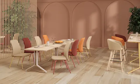 Flesco Besucherstühle im Besprechungsraum – Nowy Styl Konferenzstühle