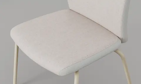 Flesco Besucherstuhl Detail Sitz – SEAT-PLUS Polsterung