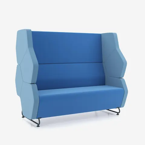 Hexa Sofa hoch &ndash; 45 Grad Ansicht