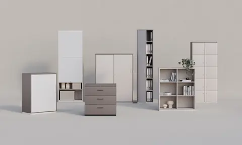 K40 Büromöbel Schränke Sideboards Schließfachschränke Container von Nowy Styl