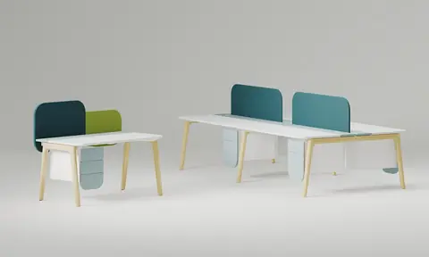 Levitate Schreibtische und Workbenches im modernen Büro – Nowy Styl