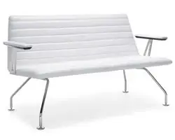 mody 210 sofa mit armlehnen leder weiss – Mody Loungemöbel von Nowy Styl