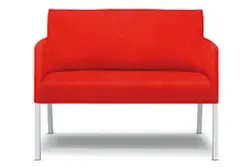 Tutti Zweisitzer Loungesofa rot