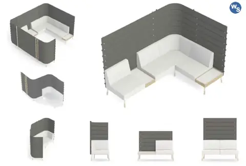 Teppe Meeting Sofa Loungemöbel von Nowy Styl
