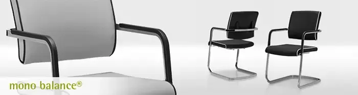 Mono Balance Besucherstuhl Freischwinger – Rohde Grahl