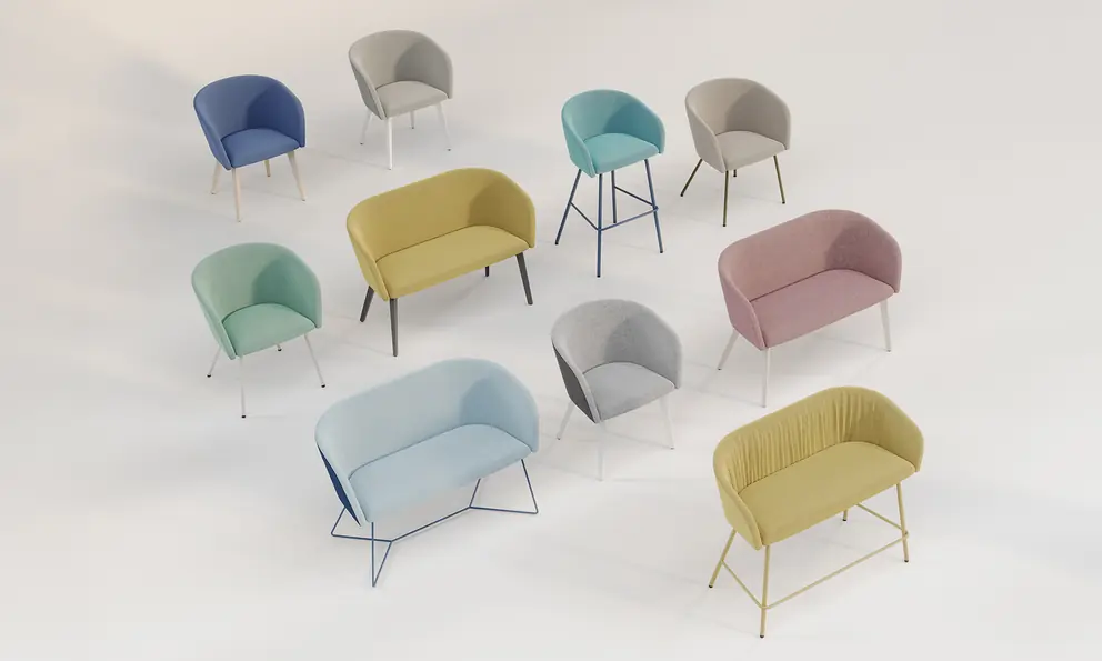 Naudu Loungem&ouml;bel &ndash; Sessel und Sofa von Nowy Styl