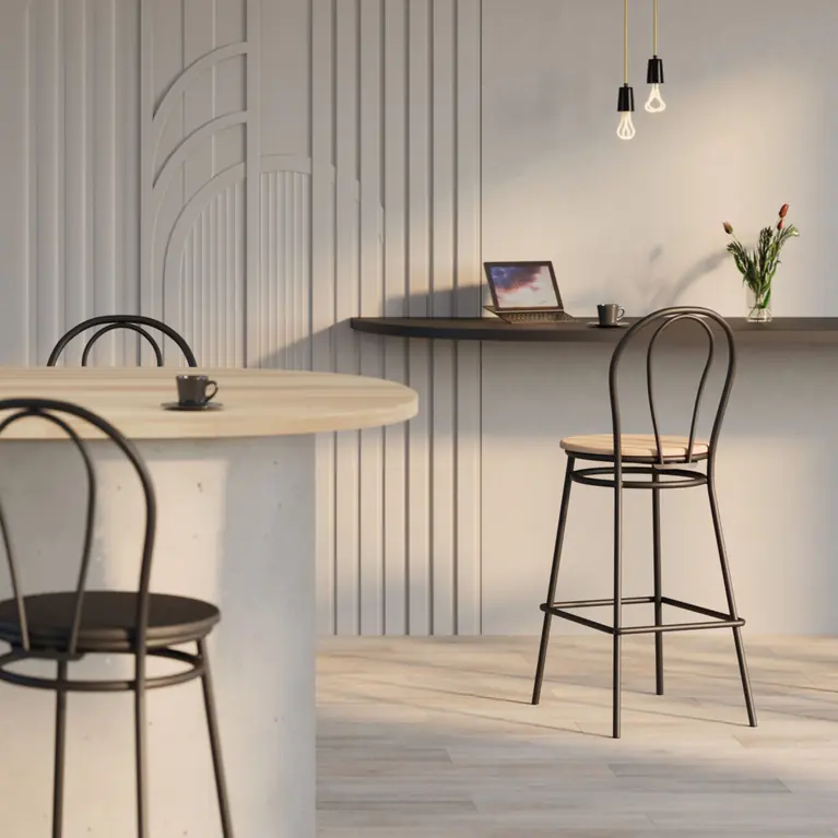 Tulipan Barhocker &ndash; weitere Ansicht