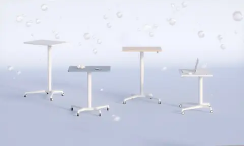 Aero höhenverstellbarer Schreibtisch