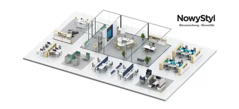 Nowy Styl B&uuml;roeinrichtung &ndash; M&ouml;bel und B&uuml;rost&uuml;hle bei Wilhelm-Schuster M&uuml;nchen
