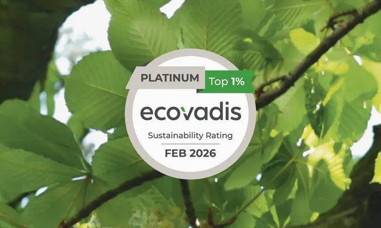 EcoVadis Platinum Sustainability Rating &ndash; Top 1 Prozent &ndash; Nowy Styl