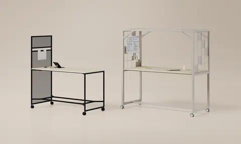 Offa Hochtisch mit Monitorhalterung