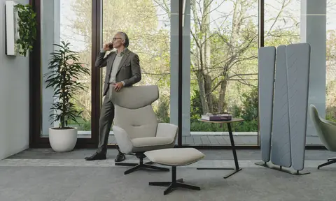 Otuli Loungesessel mit Beinauflage