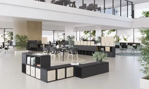 OXO Sichtschutzpaneele Loungebereich