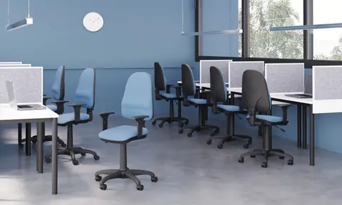 Perfect Bürodrehstuhl an Büroarbeitsplätzen