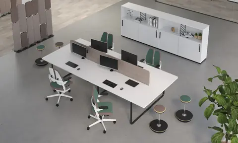 Play&Work Schreibtische mit Sideboard