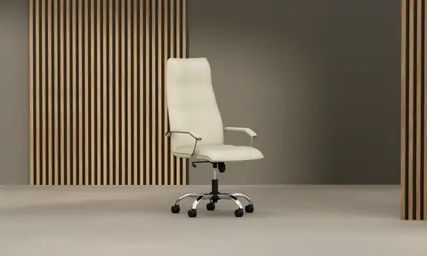 Prado weißes Leder