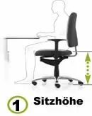 Sitzhöhe richtig einstellen