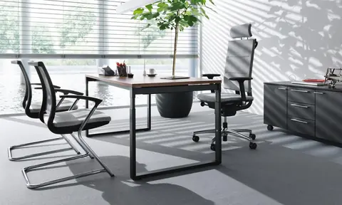 Sail Bürostuhl und Besucherstühle im Büro