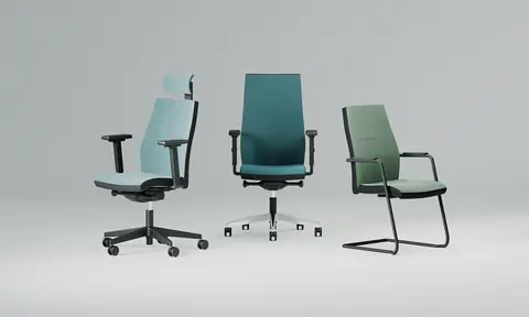 SO-one Bürodrehstuhl und Besucherstuhl Familie Nowy Styl