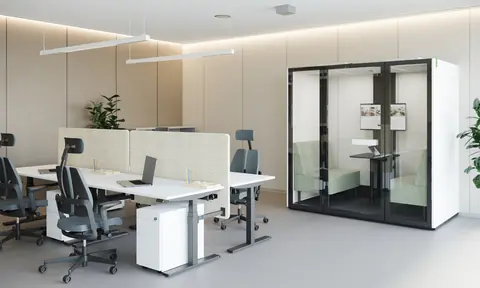 SPIX Raum-in-Raum-System im Büro