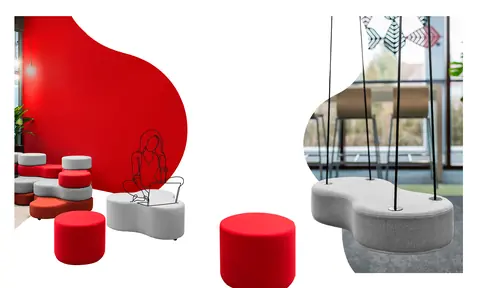 Tapa Sitzpods kombiniert mit Schaukel