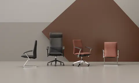 Tiger UP Bürodrehstühle und Besucherstühle von Nowy Styl