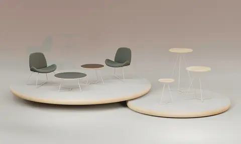Tilkka Loungesessel, Sofas und Tische von Nowy Styl