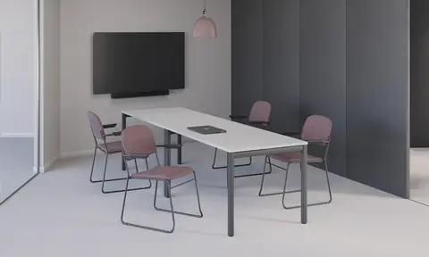 Vesta New mit rechteckigem Konferenztisch