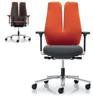 vote-twin-back Bürostuhl