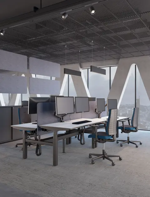 X-Line am Workbench-Tisch