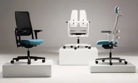 Xilium Bürodrehstuhl Familie – Duo-Back, UPH und Mesh von Nowy Styl