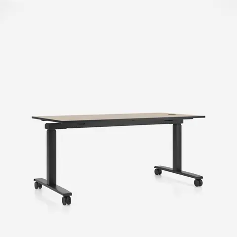 Xio 2.0 Besprechungstisch klappbar rollbar 45 Grad