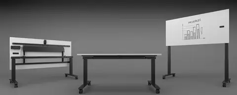 Xio 2.0 Besprechungstisch 4-Fu&szlig; klappbar